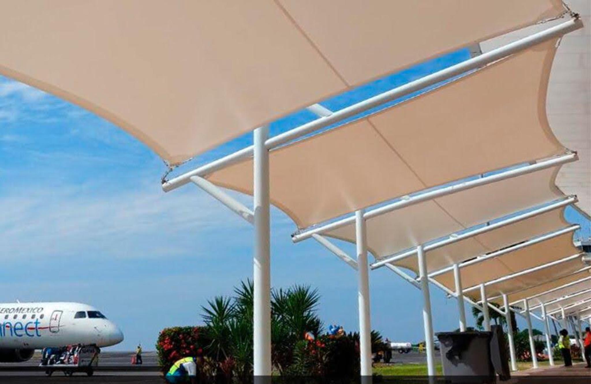 Proteccion solar paraguas fijos 7